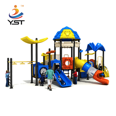 Customized Kids Plastic Children Playground Big Slides Outdoor