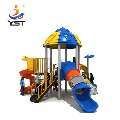 Plastic Children Used Kids Slide Commercial Playground Equipment Customized Play