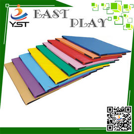 Hand Make Residential Soft Play Sponge , Kids Soft Mat PU Leather Material